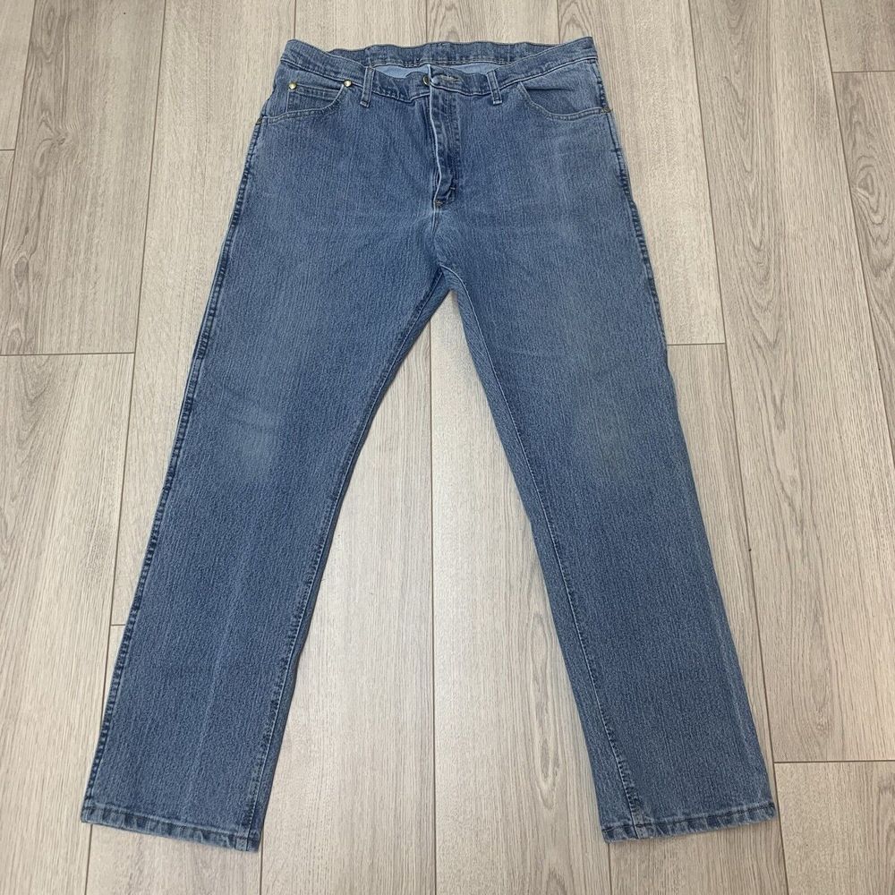 Wrangler Jeans Men 36x32* Blue 1047MACMS Denim